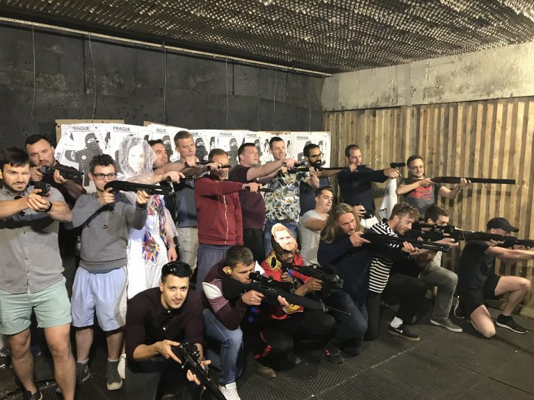 Shooting With 5 Guns5